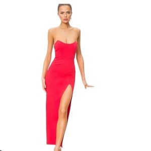 superdown Red maxi dress